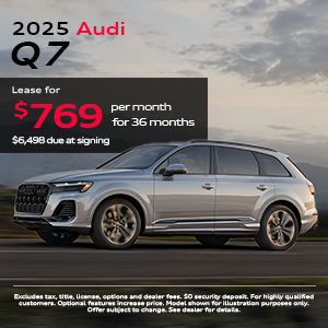 2025 Audi Q7 Specials