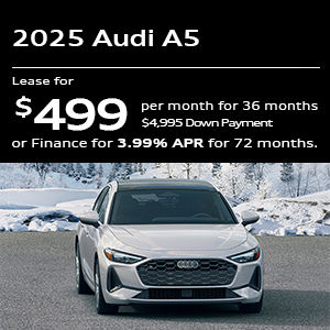 2025 Audi A5 Specials