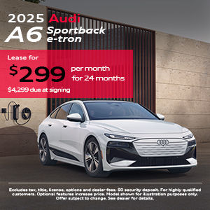 2025 Audi A6 Sportback e-tron Specials