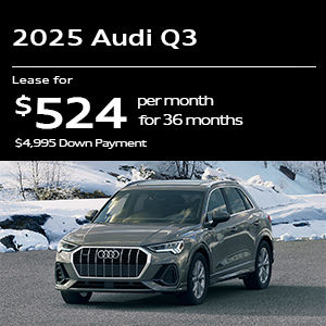 2025 Audi Q3 Specials