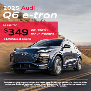 2025 Audi Q6 e-tron Specials