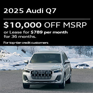 2025 Audi Q7 Specials