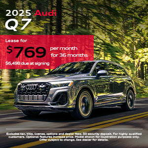 2025 Audi Q7 Specials