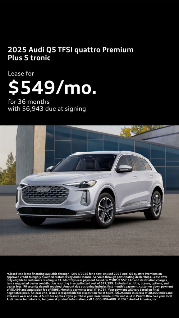 2025 Audi Q5 quattro Premium Package