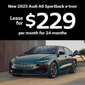 New 2025 Audi A6 Sportback e-tron