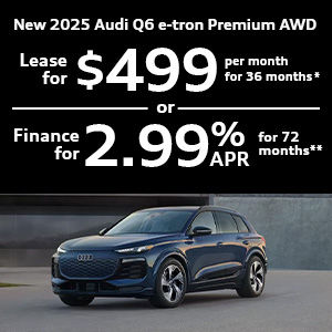 New 2025 Audi Q6 e-tron Premium AWD