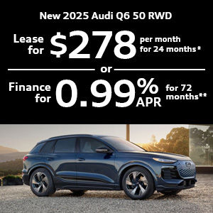 New 2025 Audi Q6 50 RWD
