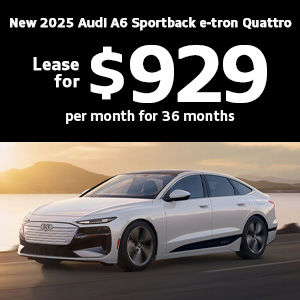 New 2025 Audi A6 Sportback e-tron