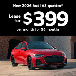 New 2026 Audi A3 quattro