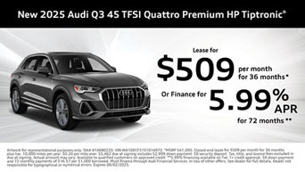 New 2025 Audi Q3