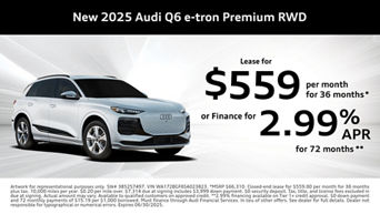 New 2025 Audi Q6 e-tron Premium RWD