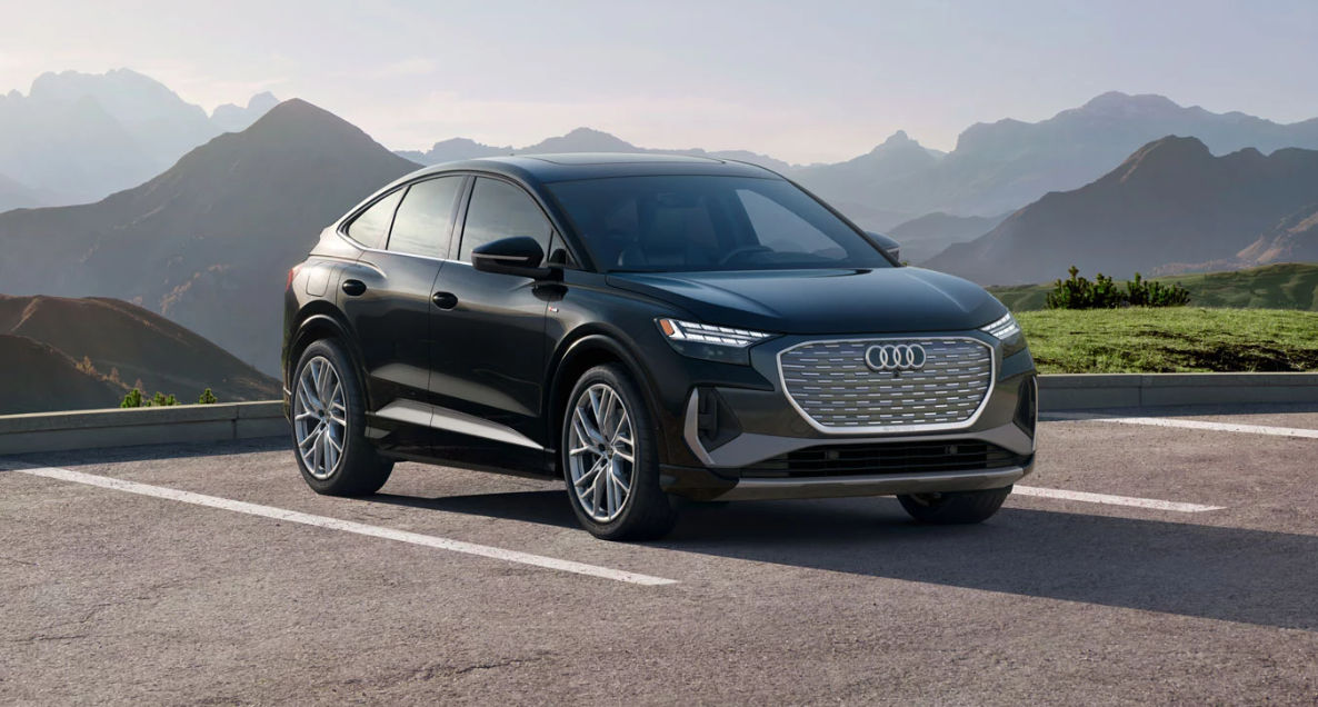 Exterior of a 2026 Audi Q4 Sportback e-tron 