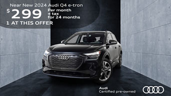 Used 2024 Audi Q4 etron Lease Special