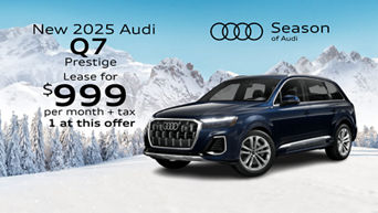 2025 Audi Q7 Lease Special