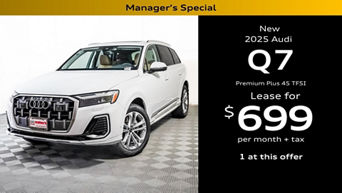 Audi Q7 lease special