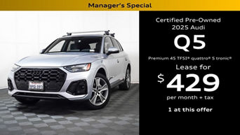 Used Audi Lease Special