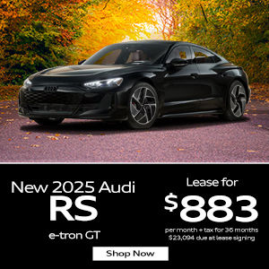 New 2025 Audi RS e-tron GT