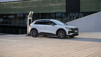 Q4 sportback parked