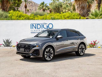 front facing 2025 Audi Q8 parked