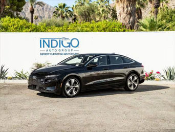 front facing 2025 Audi A6 e-tron parked outside