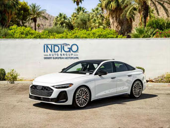 front facing 2025 Audi S5 parked