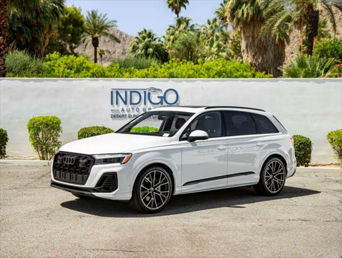 front facing 2025 Audi Q7 55 parked outside