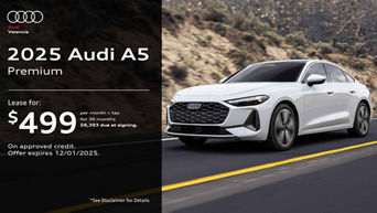 2025 Audi A5 Specials