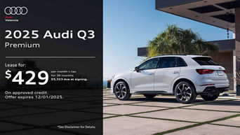 2025 Audi Q3 Specials