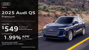 2025 Audi Q5 Specials