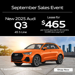 Audi West Covina September Sales Event