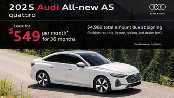2025 Audi All-new A5 Specials