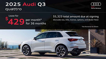 2025 Audi Q3 Specials