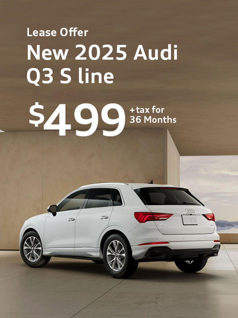 Audi Q3 etron side profile