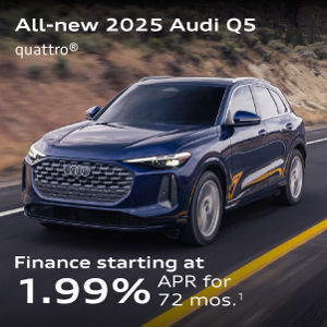 All-new 2025 Audi Q5 quattro finance starting at 1.99% APR for  72 mos.