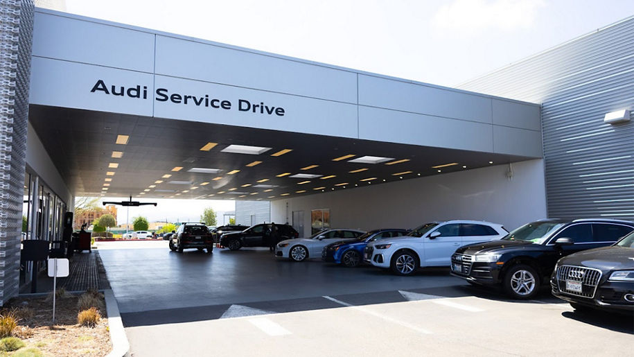 Image of Audi Temecula service center.