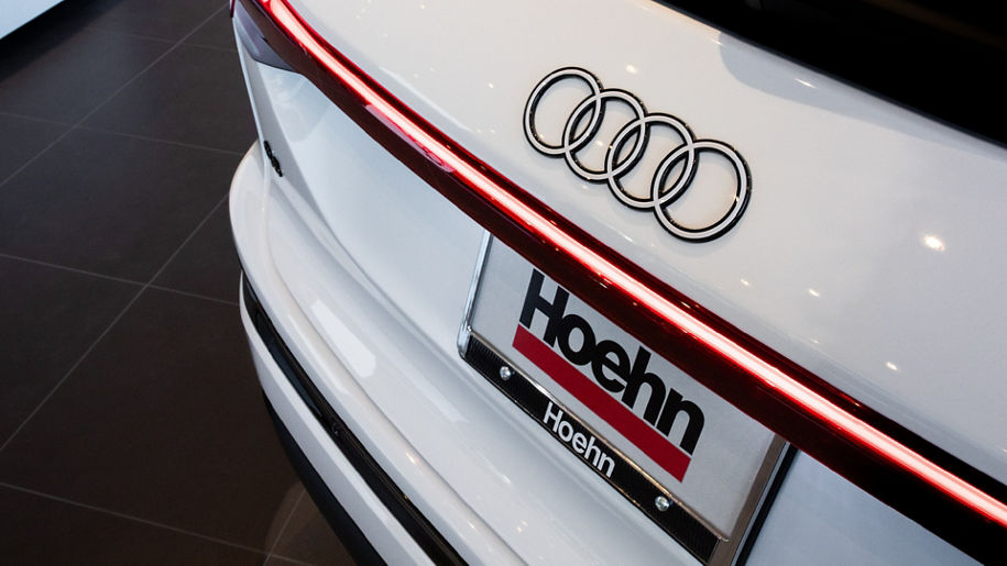 Hoehn Plate on an Audi