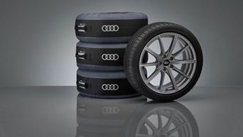 Audi car tires.