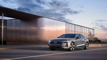 All New A5 Exterior Front Profile Parked.