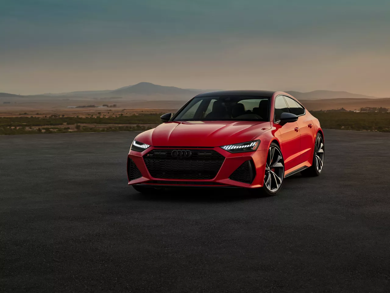 Audi RS7 Front parked.