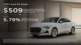 2025 Audi A3 Sedan 