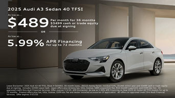 2025 Audi A3 Sedan 