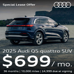 A Q5 parked.