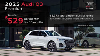2025 Audi Q3 Specials