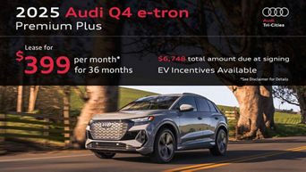 Audi Q4 e-tron August Specials