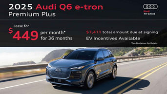 Audi Q6 e-tron August Specials