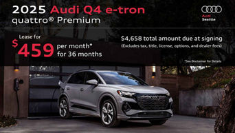2025 Audi Q4 e-tron August Specials
