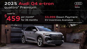 2025 Audi Q4 e-tron August Specials