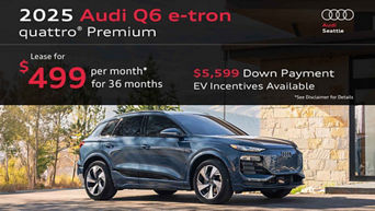2025 Audi Q6 e-tron August Specials