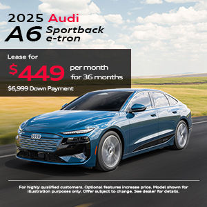 2025 Audi A6 Sportback e-tron September Specials