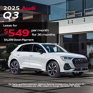 2025 Audi Q3 October Specials